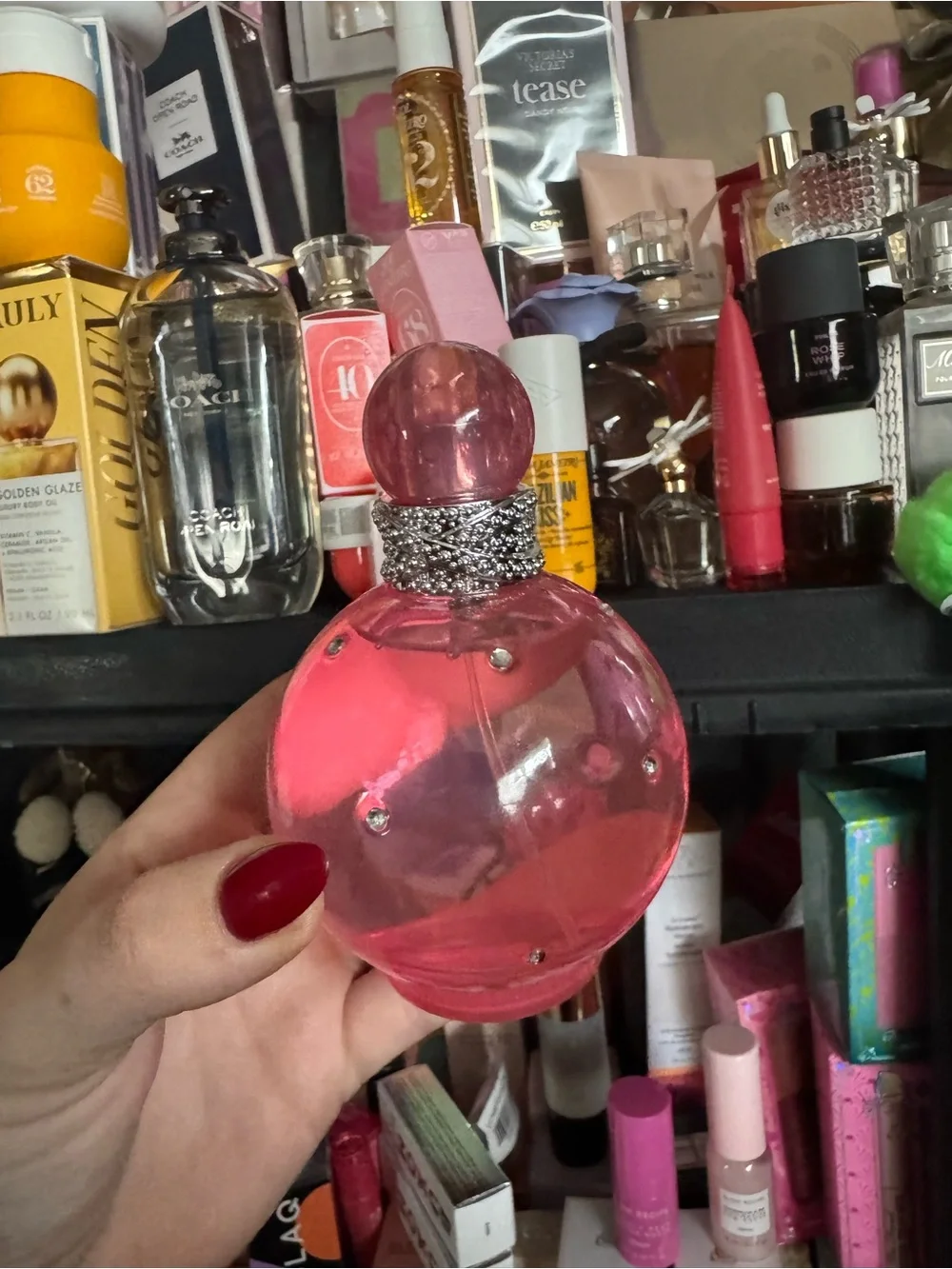 Pink Round Britney Spears Fantasy Blush